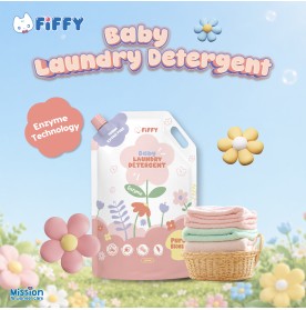 FIFFY BABY PURE BLOSSOM ENZYME LAUNDRY DETERGENT 1.6L REFILL (2558)