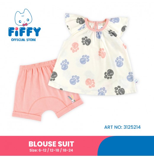 FIFFY SWEET BUNNY BAJU BAYI BLOUSE SUIT (3125214)