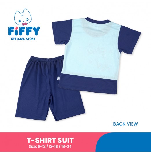 FIFFY SPACE FUN BAJU BAYI T-SHIRT SUIT (3225010)