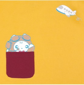 FIFFY POCKET PILOT T-SHIRT SUIT BAJU BAYI (3225015)