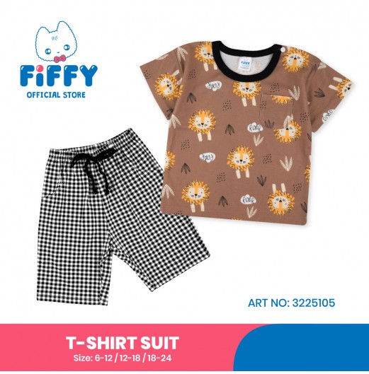 FIFFY JUNGLE JOY BAJU BAYI BOY SUIT (3225105)