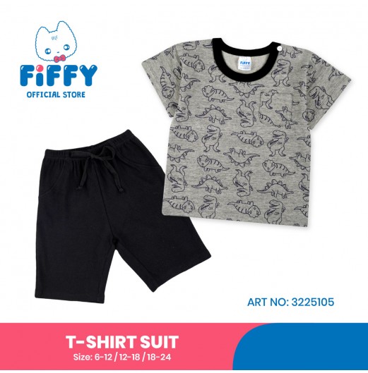 FIFFY JURASSIC PLAYTIME BAJU BAYI BOY SUIT (3225105)