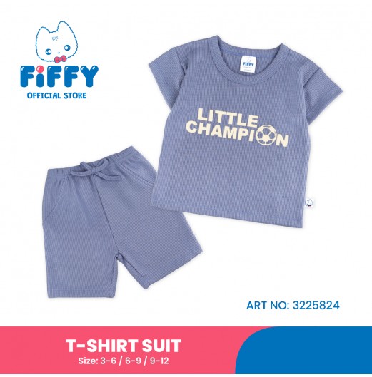 FIFFY LITTLE CHAMPION BAJU BAYI T-SHIRT SUIT (3225824)