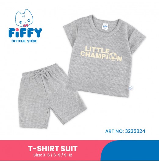 FIFFY LITTLE CHAMPION BAJU BAYI T-SHIRT SUIT (3225824)