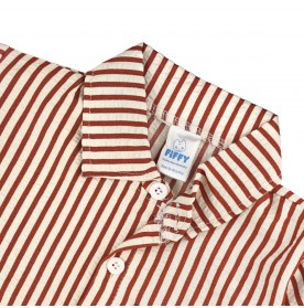 FIFFY STRIPES SHORT SLEEVE BOY SHIRT SUIT BAJU BAYI (3225827)