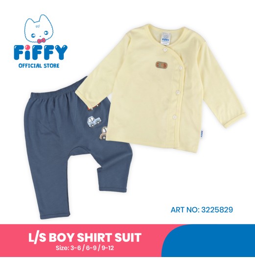 FIFFY CARS LONG SLEEVE BOY SHIRT SUIT BAJU BAYI (3225829) FIFFY CARS LONG SLEEVE BOY SHIRT SUIT BAJU BAYI (3225829)
