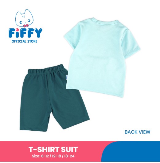FIFFY COSMIC PLANET T-SHIRT SUIT BAJU BAYI (3225830)