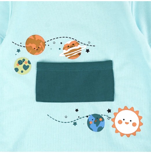 FIFFY COSMIC PLANET T-SHIRT SUIT BAJU BAYI (3225830)