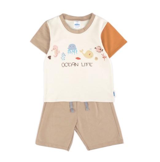 FIFFY OCEAN LIFE T-SHIRT SUIT BAJU BAYI (3225831)