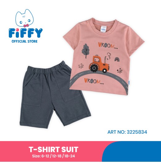 FIFFY VROOM VROOM T-SHIRT SUIT BAJU BAYI (3225834)