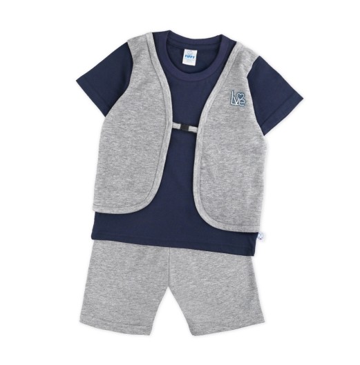 FIFFY COOL SHORT SLEEVE BOY SHIRT SUIT BAJU BAYI (3225837)