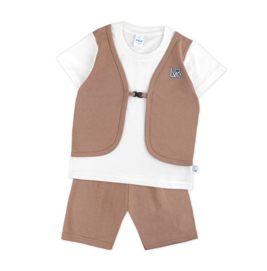 FIFFY COOL SHORT SLEEVE BOY SHIRT SUIT BAJU BAYI (3225837)