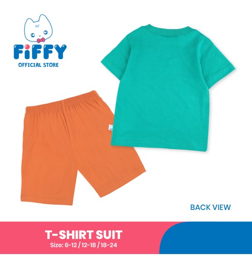 FIFFY BEGIN YOUR JOURNEY T-SHIRT SUIT BAJU BAYI (3226001) FIFFY BEGIN YOUR JOURNEY T-SHIRT SUIT BAJU BAYI (3226001)
