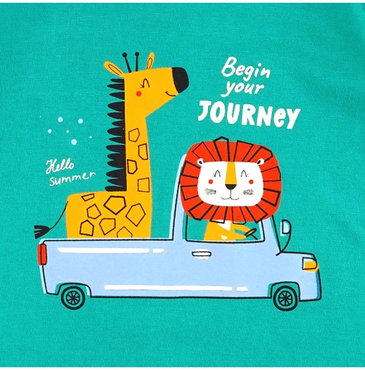 FIFFY BEGIN YOUR JOURNEY T-SHIRT SUIT BAJU BAYI (3226001) FIFFY BEGIN YOUR JOURNEY T-SHIRT SUIT BAJU BAYI (3226001)
