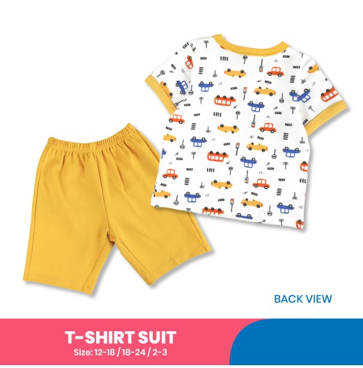 FIFFY BUSY TRAFFIC T-SHIRT SUIT BAJU BAYI (3226101) FIFFY BUSY TRAFFIC T-SHIRT SUIT BAJU BAYI (3226101)