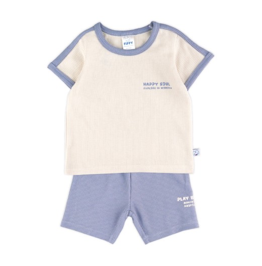 FIFFY HAPPY SOUL T-SHIRT SUIT BAJU BAYI (3226801) FIFFY HAPPY SOUL T-SHIRT SUIT BAJU BAYI (3226801)