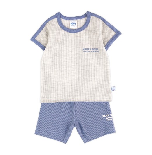 FIFFY HAPPY SOUL T-SHIRT SUIT BAJU BAYI (3226801) FIFFY HAPPY SOUL T-SHIRT SUIT BAJU BAYI (3226801)