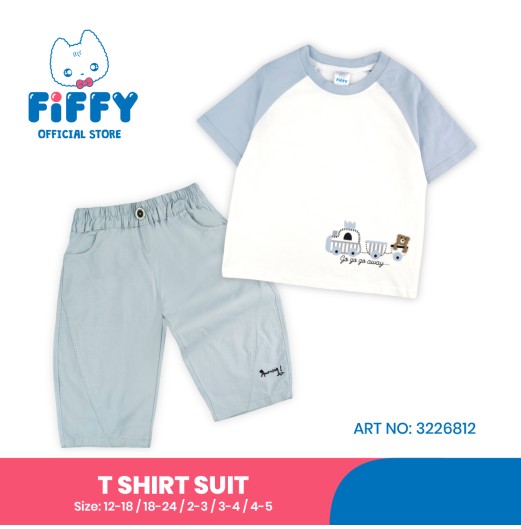 FIFFY GO AWAY T-SHIRT SUIT BAJU BAYI (3226812)