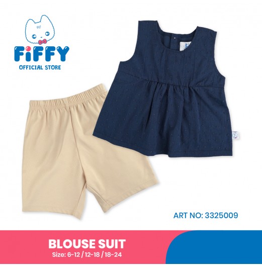FIFFY SUMMER SPRINKLE BLOUSE SUIT BAJU BAYI (3325009)