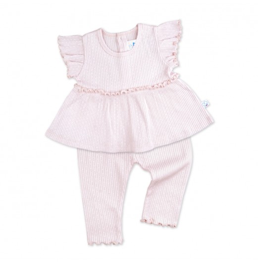 FIFFY PEARL RIB BAJU BAYI LEGGING SUIT (3325014)