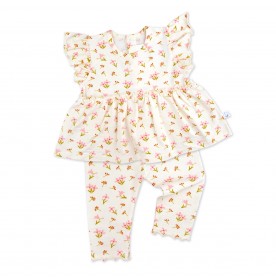 FIFFY SPRING GARDEN BAJU BAYI LEGGING SUIT (3325014)