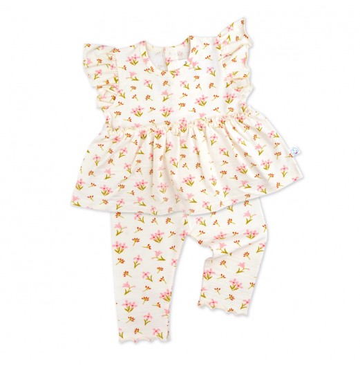 FIFFY SPRING GARDEN BAJU BAYI LEGGING SUIT (3325014)