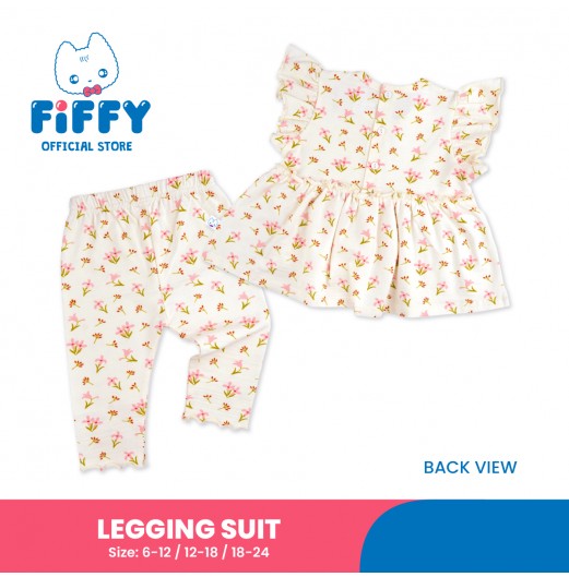 FIFFY SPRING GARDEN BAJU BAYI LEGGING SUIT (3325014)