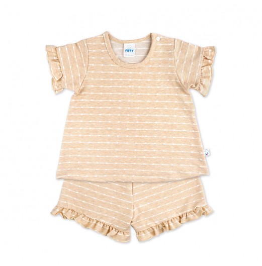FIFFY COZY RUFFLE BAJU BAYI BLOUSE SUIT (3325015)