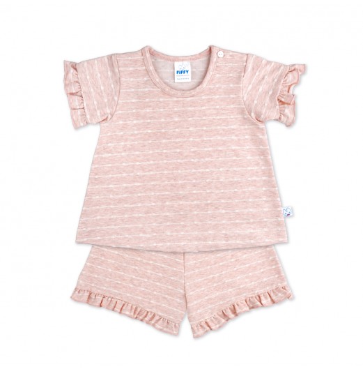 FIFFY COZY RUFFLE BAJU BAYI BLOUSE SUIT (3325015)