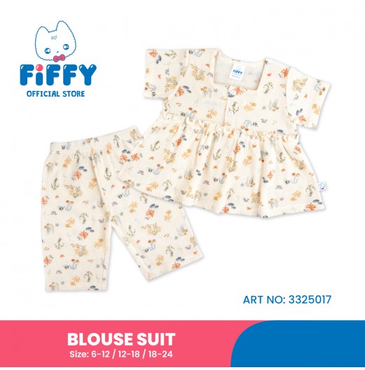 FIFFY CORAL REEF BAJU BAYI BLOUSE SUIT (3325017)