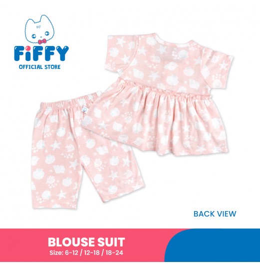 FIFFY SEASHELL BAJU BAYI BLOUSE SUIT (3325017)