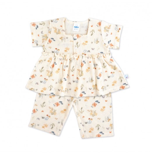 FIFFY CORAL REEF BAJU BAYI BLOUSE SUIT (3325017)