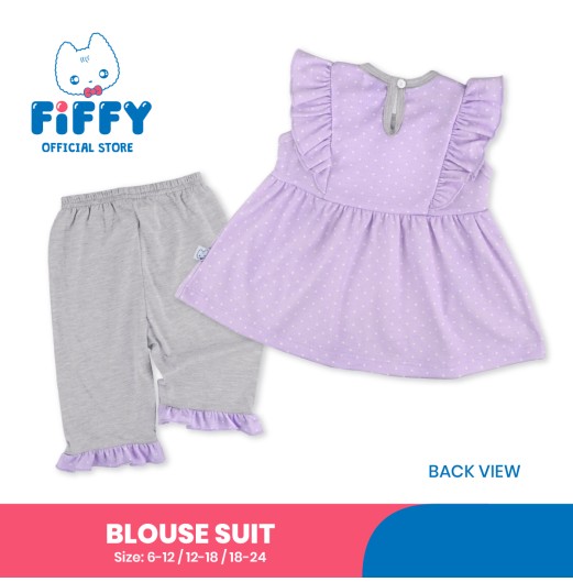 FIFFY SUMMER WHALE BLOUSE SUIT BAJU BAYI (3325018)