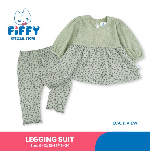 FIFFY WILDFLOWER BREEZE BAJU BAYI LEGGING SUIT (3325810)