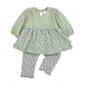 FIFFY WILDFLOWER BREEZE BAJU BAYI LEGGING SUIT (3325810)