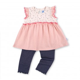 FIFFY BLOSSOM SPRINKLE BAJU BAYI LEGGING SUIT (3325812)