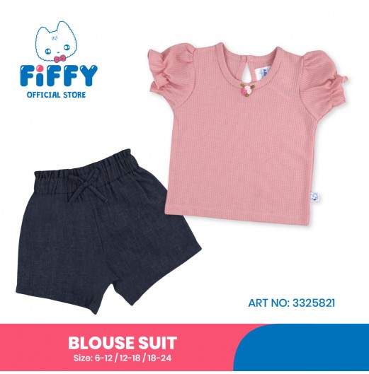 FIFFY PETITE ROSE BAJU BAYI BLOUSE SUIT (3325821) FIFFY PETITE ROSE BAJU BAYI BLOUSE SUIT (3325821)