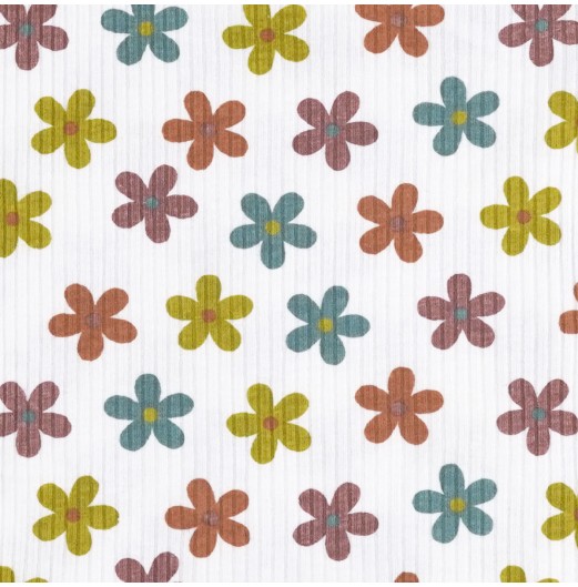 FIFFY RETRO FLOWER BAJU BAYI BLOUSE SUIT (3325821)