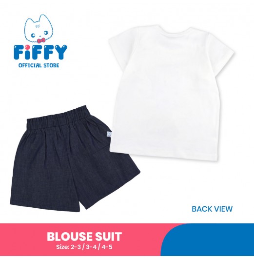 FIFFY BIG FLORAL BAJU BAYI BLOUSE SUIT (3325824)