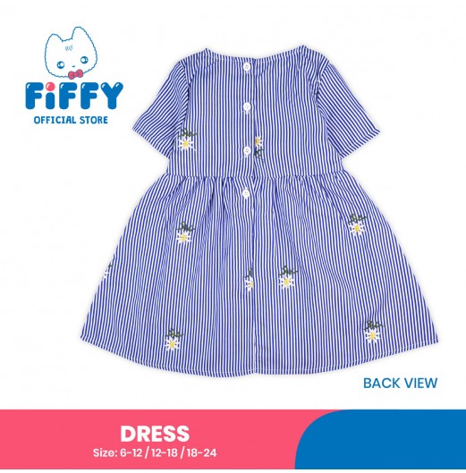 FIFFY DAISY STRIPES BAJU BAYI DRESS (3325825) FIFFY DAISY STRIPES BAJU BAYI DRESS (3325825)