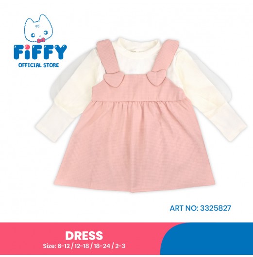 FIFFY SWEET HEART DRESS BAJU BAYI (3325827) FIFFY SWEET HEART DRESS BAJU BAYI (3325827)