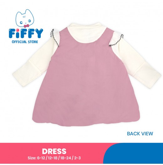 FIFFY BUNNY FLUTTER DRESS BAJU BAYI (3325828) FIFFY BUNNY FLUTTER DRESS BAJU BAYI (3325828)
