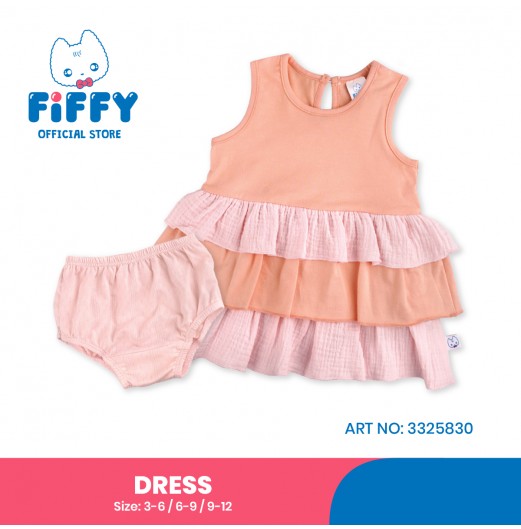 FIFFY LAYER CAKE BAJU BAYI DRESS (3325830)