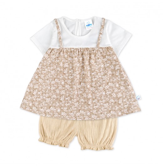 FIFFY TINY FLORAL BAJU BAYI BLOUSE SUIT (3325834)