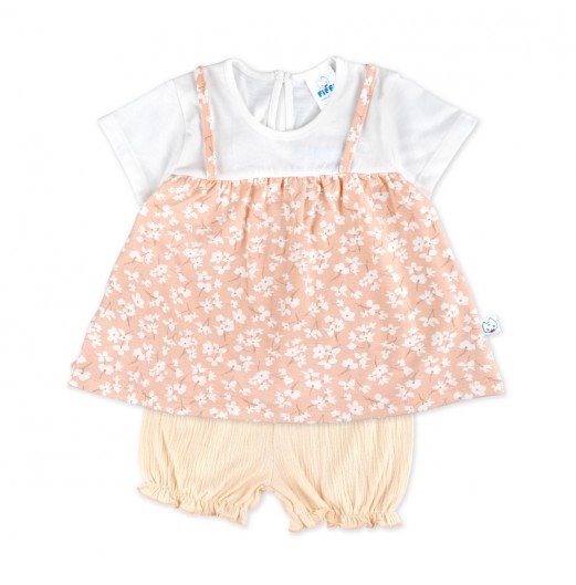 FIFFY TINY FLORAL BAJU BAYI BLOUSE SUIT (3325834)