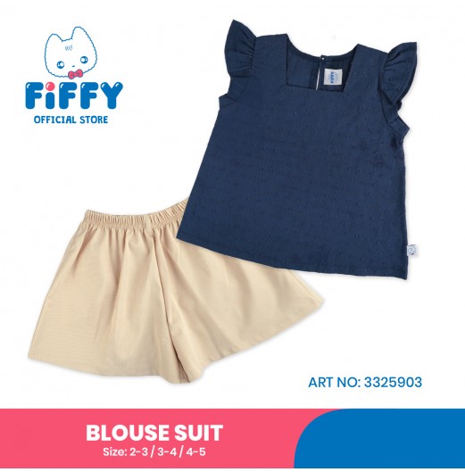 FIFFY SUGAR DOT BAJU BAYI BLOUSE SUIT (3325903)