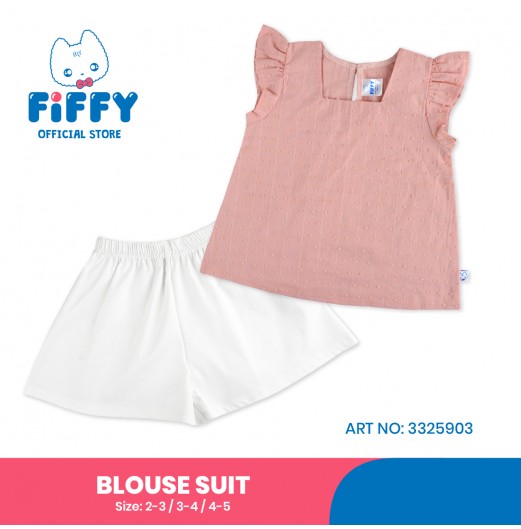 FIFFY SUGAR DOT BAJU BAYI BLOUSE SUIT (3325903)