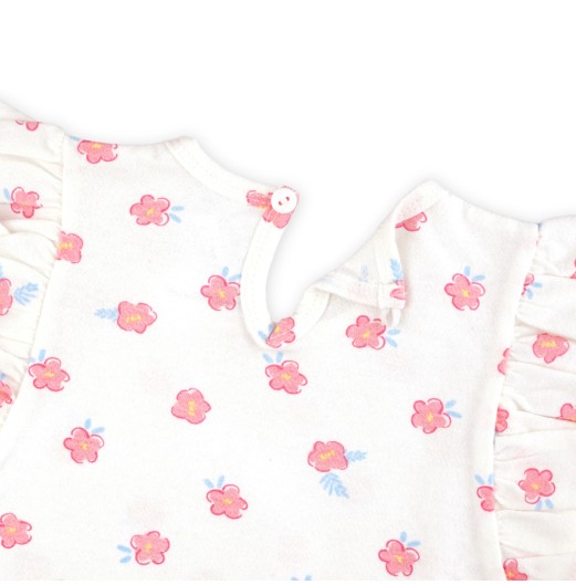 FIFFY CHARMING RUFFLE BLOUSE SUIT BAJU BAYI (3326101)