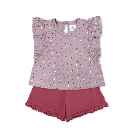 FIFFY CHARMING RUFFLE BLOUSE SUIT BAJU BAYI (3326101)