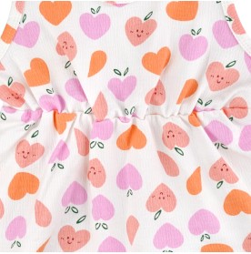 FIFFY PEACHY HEART BLOUSE SUIT BAJU BAYI (3326104)